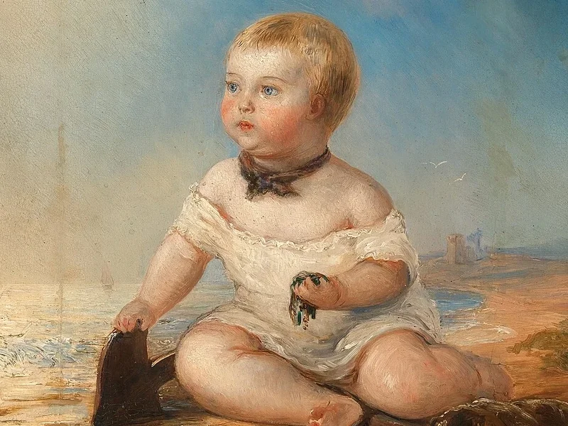 1802-Jean Antoine Théodore de Gudin - Théodore Gudin Bessy sulla spiaggia, 1848